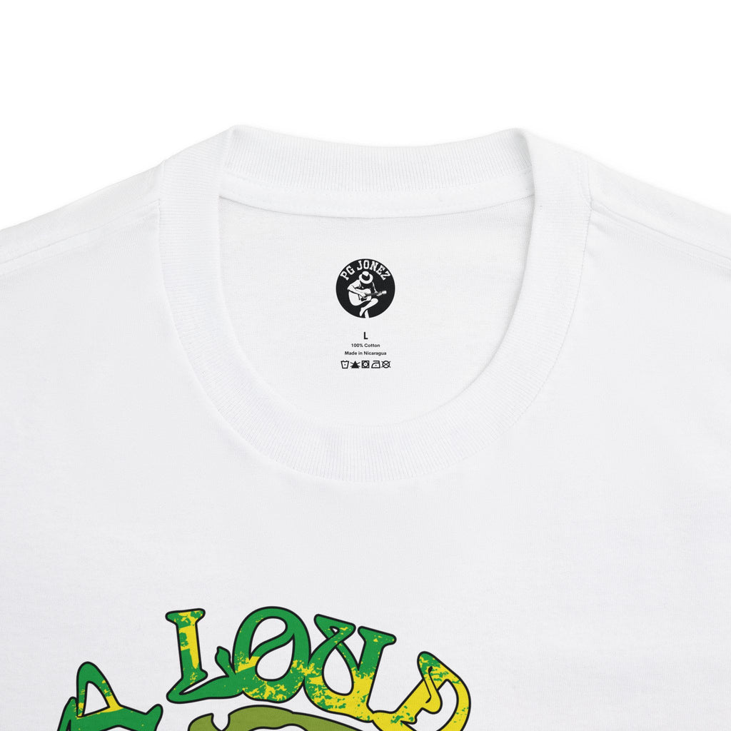 Stay Positive Graphic Tee – White