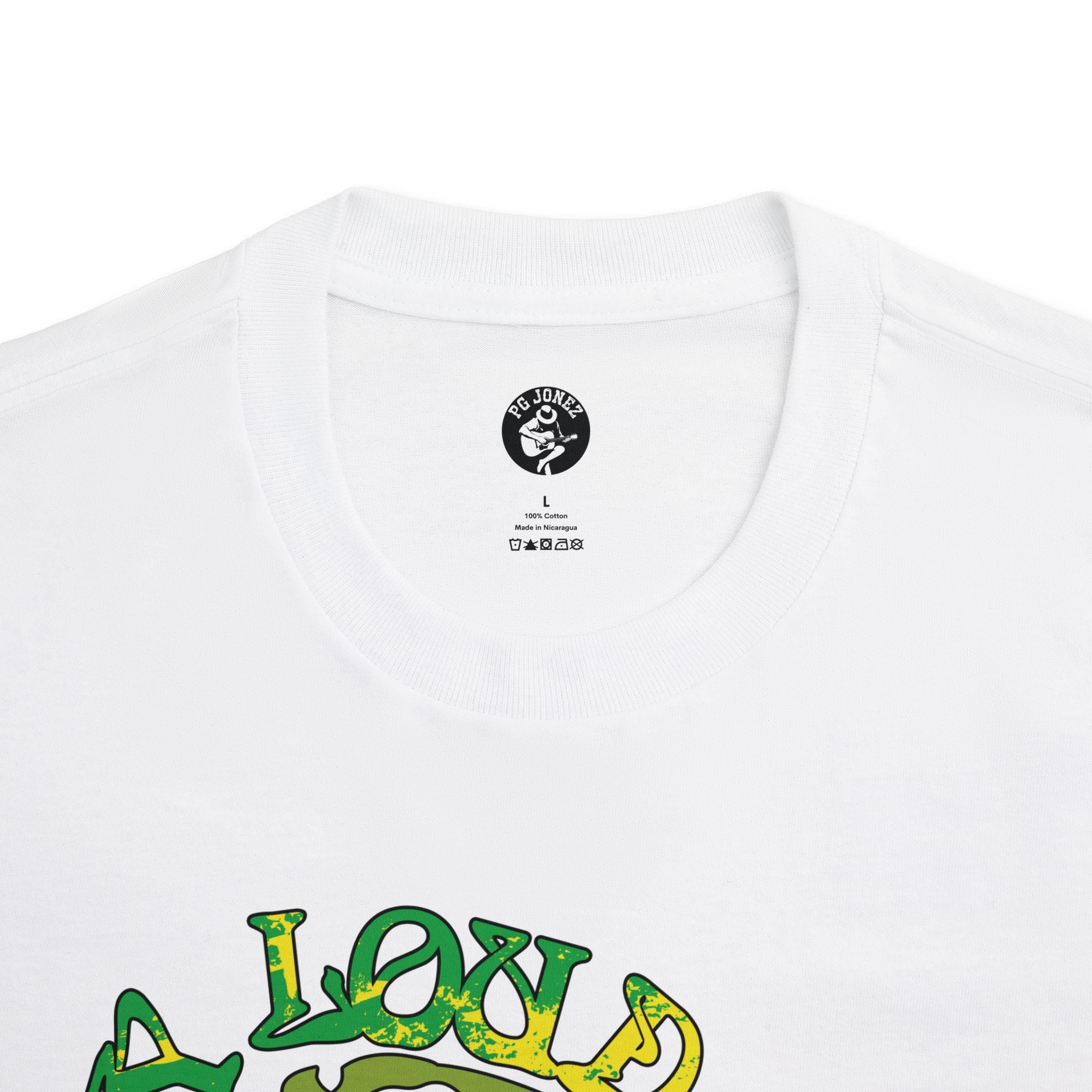 Stay Positive Graphic Tee – White