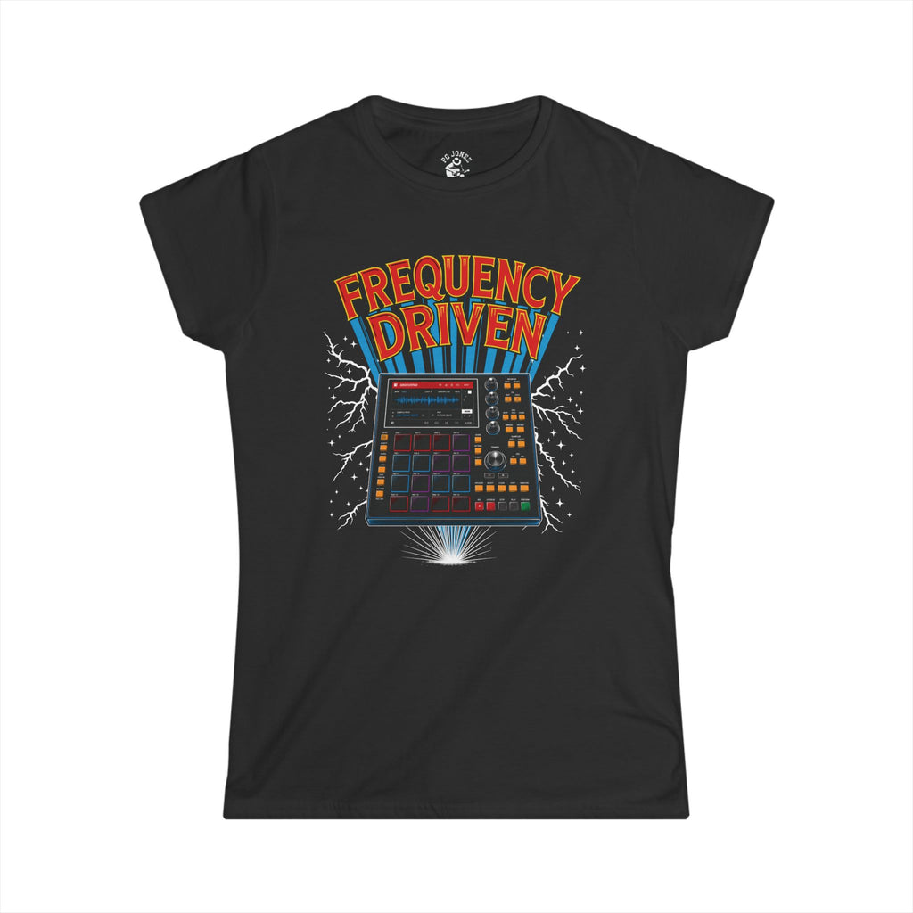 Frequency Driven Graphic Tee– Women’s Softstyle