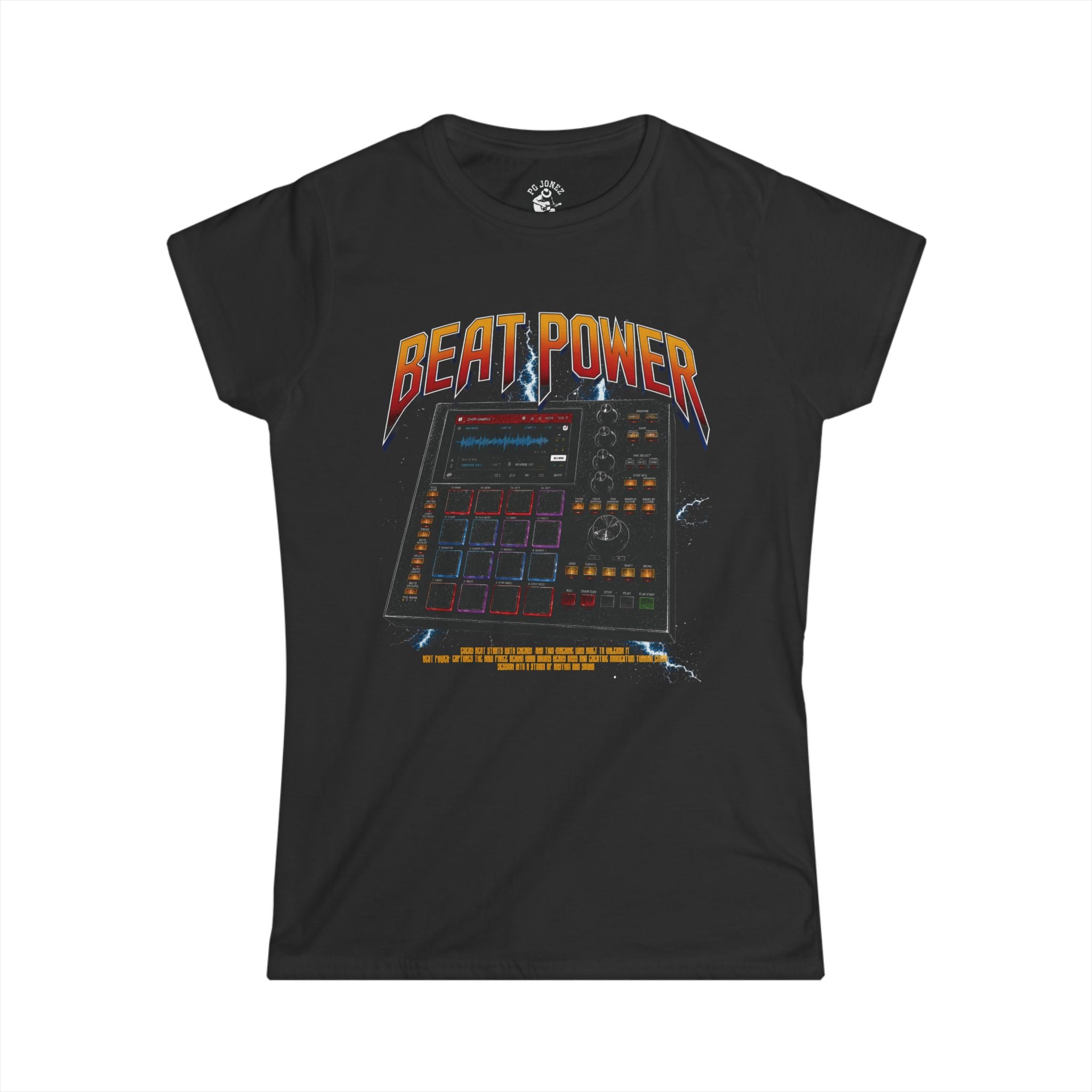 Beat Maker Graphic Tee– Women’s Softstyle